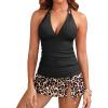 Black and Leopard