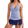 Blue&white Striped