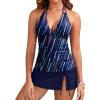 Navy Blue Striped