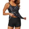 Black Marbling Print