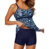 Blue Floral Print