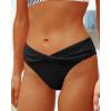 imageYonique Women Two Piece Bathing Suits Push Up Bikini Set Halter Swimsuit Vintage SwimwearBlack and Stripe
