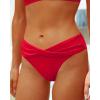 imageYonique Women Two Piece Bathing Suits Push Up Bikini Set Halter Swimsuit Vintage SwimwearRed