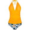 Yellow/Navy/White