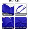 imageYonique Women Plus Size Two Piece Swimsuits High Waisted Bathing Suits Bandeau Bikini Tummy Control SwimwearRoyal Blue