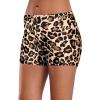 imageYonique Womens Swim Shorts Solid Tankini Bottoms Swimsuit BottomsAvailable in Plus03 Leopard