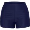 imageYonique Womens Swim Shorts Solid Tankini Bottoms Swimsuit BottomsAvailable in Plus03 Navy Blue