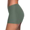 imageYonique Womens Swim Shorts Solid Tankini Bottoms Swimsuit BottomsAvailable in PlusArmy Green