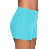 imageYonique Womens Swim Shorts Solid Tankini Bottoms Swimsuit BottomsAvailable in PlusBlue Green