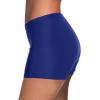 imageYonique Womens Swim Shorts Solid Tankini Bottoms Swimsuit BottomsAvailable in PlusDark Blue