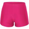 imageYonique Womens Swim Shorts Solid Tankini Bottoms Swimsuit BottomsAvailable in PlusDark Pink
