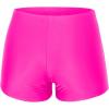 imageYonique Womens Swim Shorts Solid Tankini Bottoms Swimsuit BottomsAvailable in PlusHot Pink