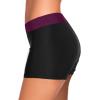 imageYonique Womens Swim Shorts Solid Tankini Bottoms Swimsuit BottomsAvailable in PlusPurple and Black