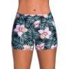 imageYonique Womens Swim Shorts Solid Tankini Bottoms Swimsuit BottomsAvailable in PlusBlack Flower