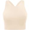 imageYonique Women Bikini Top Only Crop Swim Top Longline Swimsuit Tops High Neck Bathing Suit TopNude