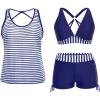 Blue White Stripes