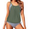 Army Green & Stripe