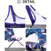 imageYonique Blouson Tankini Swimsuits for Women 2 Piece Bathing Suits Tops with Boyshorts Modest Loose Fit SwimwearFlamingo