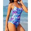 imageYonique One Piece Swimsuits for Women Tummy Control Bathing Suits Cute SwimwearMermaid