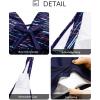 imageYonique Two Piece Plus Size Tankini Swimsuits for Women Flowy Bathing Suits with Shorts Tummy Control SwimwearBlue Striped