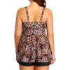 imageYonique Two Piece Plus Size Tankini Swimsuits for Women Flowy Bathing Suits with Shorts Tummy Control SwimwearMandala