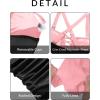 imageYonique Women Plus Size One Piece Swimsuits Tummy Control Bathing Suits Vintage SwimwearPink