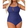 Blue & White Dots
