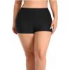imageYonique Plus Size Tankini Swimsuits for Women Blouson Tankini Tops with Swim Shorts Two Piece Bathing SuitsGradient Blue