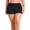 imageYonique Plus Size Tankini Swimsuits for Women Blouson Tankini Tops with Swim Shorts Two Piece Bathing SuitsLight Army Green