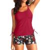 Red Floral 02