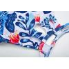 imageYonique Two Piece High Neck Tankini Swimsuits for Women Tummy Control Bathing Suits Floral Print SwimwearBlue Floral