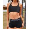imageYonique Tankini Swimsuits for Women 3 Piece Bathing Suits Swim Tank Top with Boy Shorts and Bra Modest SwimwearCamo