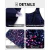 imageYonique Tankini Top for Women Bathing Suit Top No Bottom Modest Swimsuit Top Only Tummy Control Swim Tank TopBlack