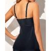 imageYonique Tankini Top for Women Bathing Suit Top No Bottom Modest Swimsuit Top Only Tummy Control Swim Tank TopBlack