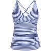 Blue and White Stripe