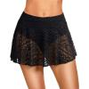 imageYonique Womens Swim Skirt Bathing Suit Bottoms Mid Waist Swim Bottoms Elastic Waist Swimsuit BottomsBlack 02