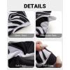 imageWomen Sport Bra Swimsuit Top  Swim Bra Bikini Top Only Scoop Neck Bathing Top 2025 SwimwearBlack and White