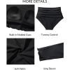 imageYonique Womens Long Sleeve Swimsuit Rash Guard Swim Shirt Crop Swim Tops with Shorts Two Piece Bathing Suits