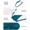imageYonique Womens Strapless One Piece Swimsuit Tummy Control Bandeau Bathing Suits Slimming Twist Front SwimwearPine Green