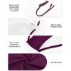 imageYonique Womens Strapless One Piece Swimsuit Tummy Control Bandeau Bathing Suits Slimming Twist Front SwimwearPurple