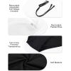 imageYonique Womens Strapless One Piece Swimsuit Tummy Control Bandeau Bathing Suits Slimming Twist Front SwimwearStripe  Black