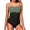 Olive Green and Black