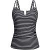 imageWomen Tankini Bathing Suit Top  Ruched Tummy Control Swimsuit Top Modest Swim Tank Top Only No Bottom 2025Stripe