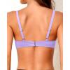 imageYonique Women Underwire Bikini Top  Push Up Bathing Suit Top Padded Bra Swimsuit TopLavender