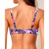 imageYonique Women Underwire Bikini Top  Push Up Bathing Suit Top Padded Bra Swimsuit TopPink Floral