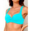 imageYonique Women Underwire Bikini Top  Push Up Bathing Suit Top Padded Bra Swimsuit TopTeal