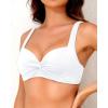 imageYonique Women Underwire Bikini Top  Push Up Bathing Suit Top Padded Bra Swimsuit TopWhite