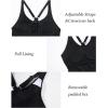 imageYonique Womens Tankini Top Only Athletic Swim Top Modest Tankini Swimsuit No BottomBlack