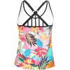 imageYonique Womens Tankini Top Only Athletic Swim Top Modest Tankini Swimsuit No BottomColorful Floral