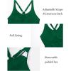 imageYonique Womens Tankini Top Only Athletic Swim Top Modest Tankini Swimsuit No BottomGreen